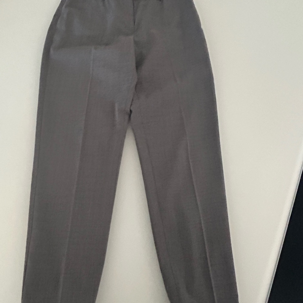 Theory Charcoal Wool Blend Trousers - Wool Blend Perfect for Fall/Winter.